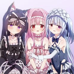 This is a pixiv picture whose title is 仲良し.