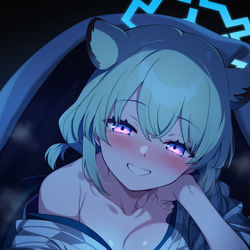 This is a pixiv picture whose title is 夜.