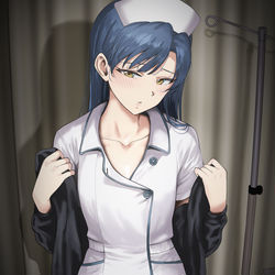 This is a pixiv picture whose title is 千早誕生日おめ！.