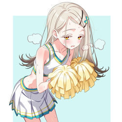 This is a pixiv picture whose title is チアガール篠澤広.