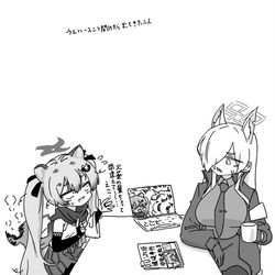 This is a pixiv picture whose title is 最近描いた絵とか.