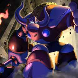 This is a pixiv picture whose title is 迷宮に待ち構えるもの.