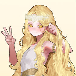 This is a pixiv picture whose title is 三周年ミケラ.