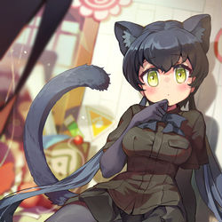 This is a pixiv picture whose title is クロヒョウ.