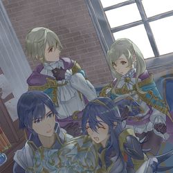 This is a pixiv picture whose title is 英雄総選挙.