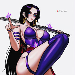 This is a pixiv picture whose title is Boa Psylocke.