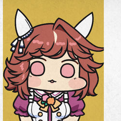 This is a pixiv picture whose title is ハイセイコー.