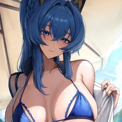 This is a pixiv picture whose title is ヘルム🏖️.
