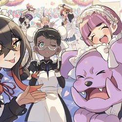 This is a pixiv picture whose title is キタカミ姉弟中心イラストまとめ③.