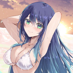 This is a pixiv picture whose title is あかね.