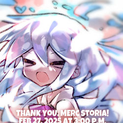 This is a pixiv picture whose title is thank you merc storia!.