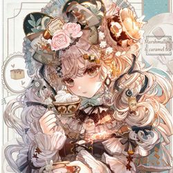 This is a pixiv picture whose title is 【ファミマプリント発売のお知らせ】.