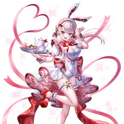 This is a pixiv picture whose title is 【白猫プロジェクト】ファリエ.