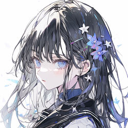 This is a pixiv picture whose title is 『cool girl』.