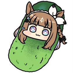 This is a pixiv picture whose title is アーモンドアイ.