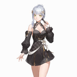This is a pixiv picture whose title is HK416.
