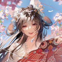 This is a pixiv picture whose title is 无题.