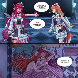 This is a pixiv picture whose title is Smells Like Teen Spirit.