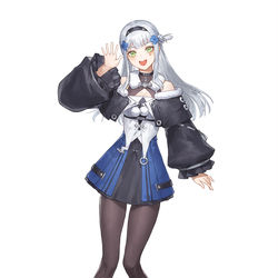 This is a pixiv picture whose title is HK416.