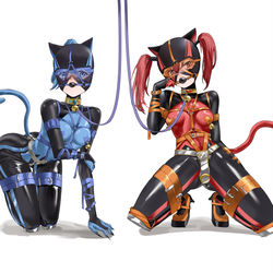 This is a pixiv picture whose title is 猫型美少女战士炸裂登场【oc-request】.