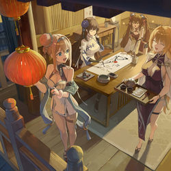 This is a pixiv picture whose title is ドルフロイラコン新年祝い.