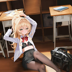 This is a pixiv picture whose title is ニヤニヤ教授.
