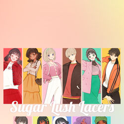 This is a pixiv picture whose title is シュガー・ラッシュレーサーコーデまとめ.