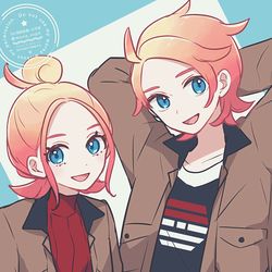This is a pixiv picture whose title is ライバルズ.