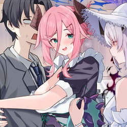 This is a pixiv picture whose title is じ、自分磨き中です・・・♡.