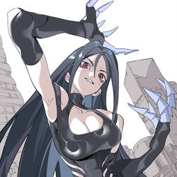 This is a pixiv picture whose title is ブラックキャット.