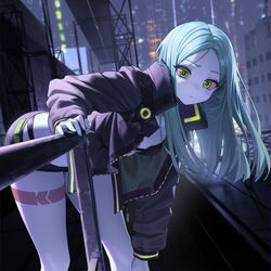 This is a pixiv picture whose title is Rebecca.