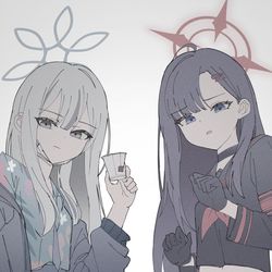 This is a pixiv picture whose title is イチカ&コノカ.