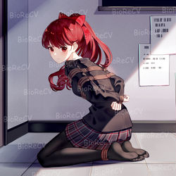 This is a pixiv picture whose title is 芳泽霞.