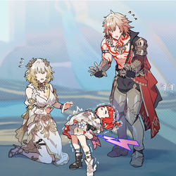 This is a pixiv picture whose title is 腰痛2.