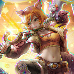 This is a pixiv picture whose title is スクイレル・ガール / Squirrel Girl.