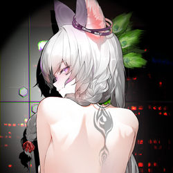 This is a pixiv picture whose title is 葱狼.