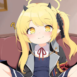 This is a pixiv picture whose title is 小朋友你是否有很多问号.