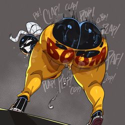 This is a pixiv picture whose title is Bomb Girl.
