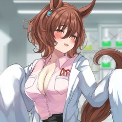 This is a pixiv picture whose title is タキオン.