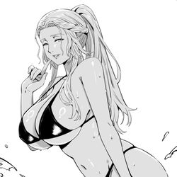 This is a pixiv picture whose title is Ponytail Venat.