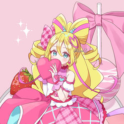 This is a pixiv picture whose title is 🍓🩷.