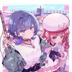 This is a pixiv picture whose title is しーべり.