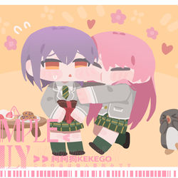 This is a pixiv picture whose title is 近期邦稿.