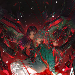 This is a pixiv picture whose title is 傀儡.