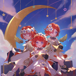 This is a pixiv picture whose title is Tribbie.