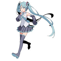 This is a pixiv picture whose title is ミクさん.