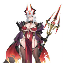 This is a pixiv picture whose title is 恶魔露娜.