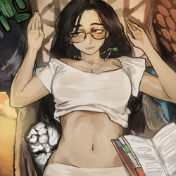 This is a pixiv picture whose title is 老玛小屋.