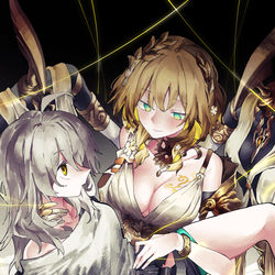 This is a pixiv picture whose title is 星とアグライア.
