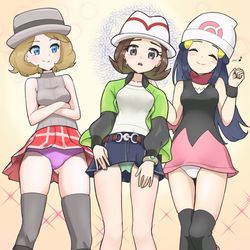 This is a pixiv picture whose title is 25−32 センパイ「ミニスカートを履きなさい。」.